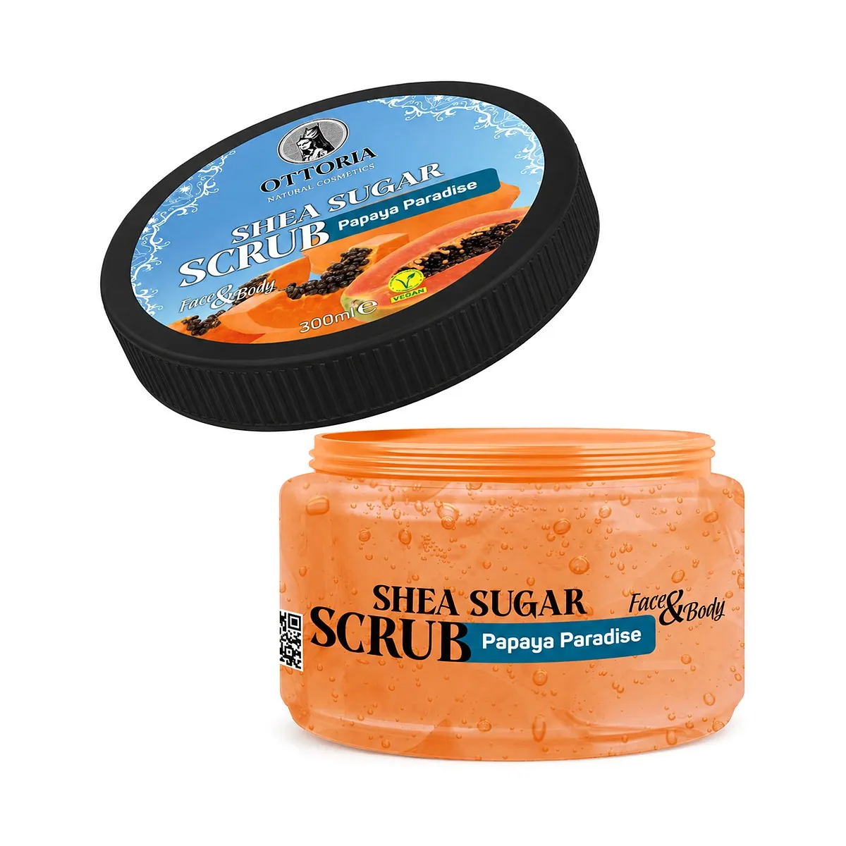 Shea Sugar Scrub Papaya Paradise