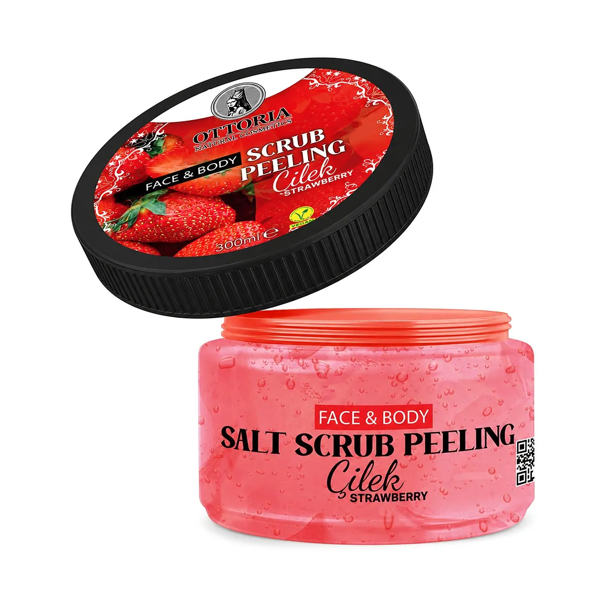 Salt Scrub Peeling Çilek